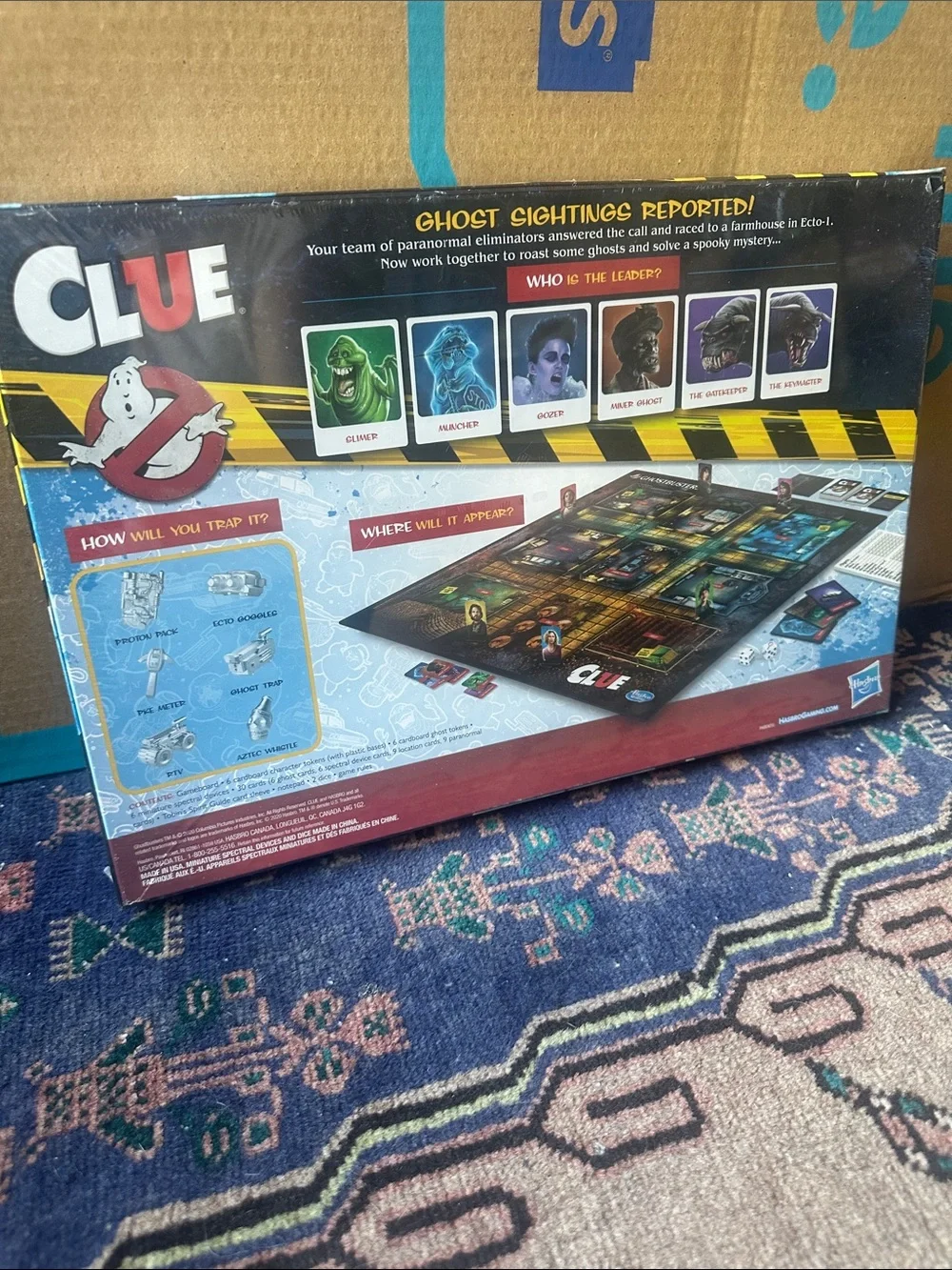 Clue: Ghostbusters Edition Game 2020 Made in USA Sealed